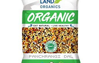 Natureland Organics Panchrangi Dal / Mix Dal 500 Gm - Organic Healthy Pulses