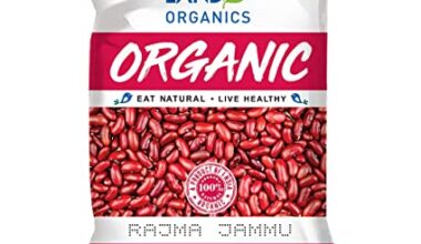 Natureland Organics Rajma Jammu 1 Kg - Organic Healthy Rajma