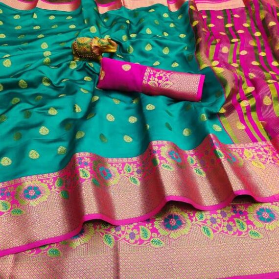 Meera 87 Fancy Designer Ethnic Wear Banarasi Silk Saree Collection