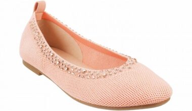 Orange Formal Ballerinas