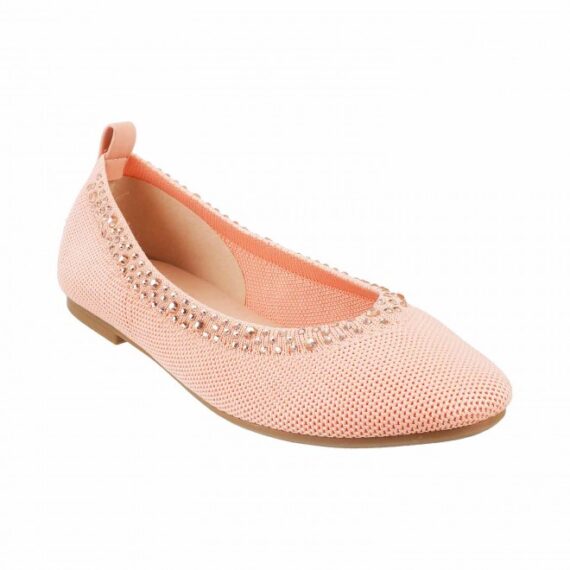 Orange Formal Ballerinas