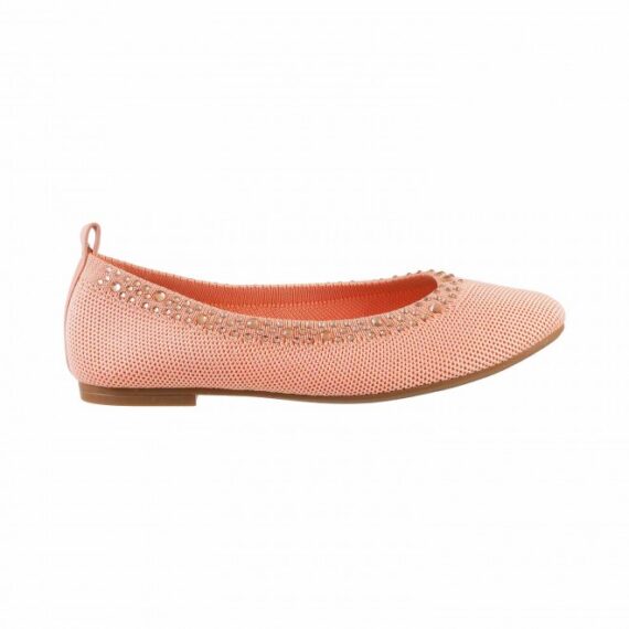 Orange Formal Ballerinas