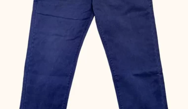 Men's Cotton Blended Solid Jeans