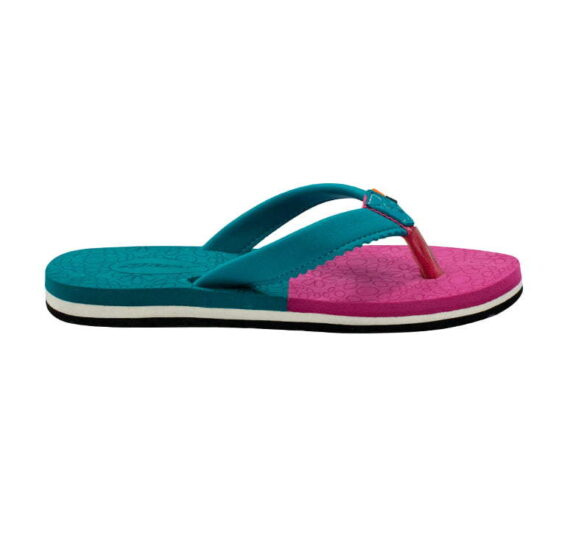 Sparx S.GREEN/PINK LADIES CASUALS SLIPPERS_SFL-1148